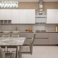 Akrilik Mutfak Dolabı Modelleri