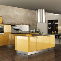 Akrilik Mutfak Dolabı Modelleri-3