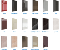 Akrilik Mutfak Dolabı Modelleri