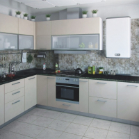 Akrilik Mutfak Dolabı Modelleri