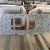 GRİ RENK GRANİT MUTFAK TEZGAHI