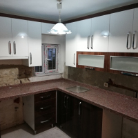 KAHVERENGİ RENK GRANİT MUTFAK TEZGAHI