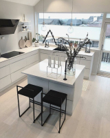 Laminant Kapak Mutfak Dolabı Modelleri