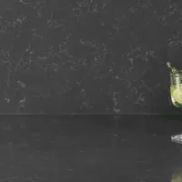 SİYAH RENK ÇİMSTONE MUTFAK TEZGAHI