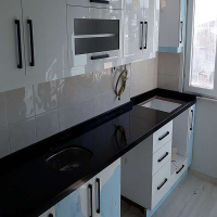 SİYAH RENK GRANİT MUTFAK TEZGAHI