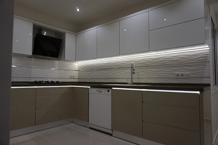 Mutfak Dolabı Aydınlatma Fikirleri